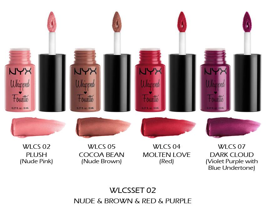 1 NYX Whipped Lip & Cheek Soufflé Set 