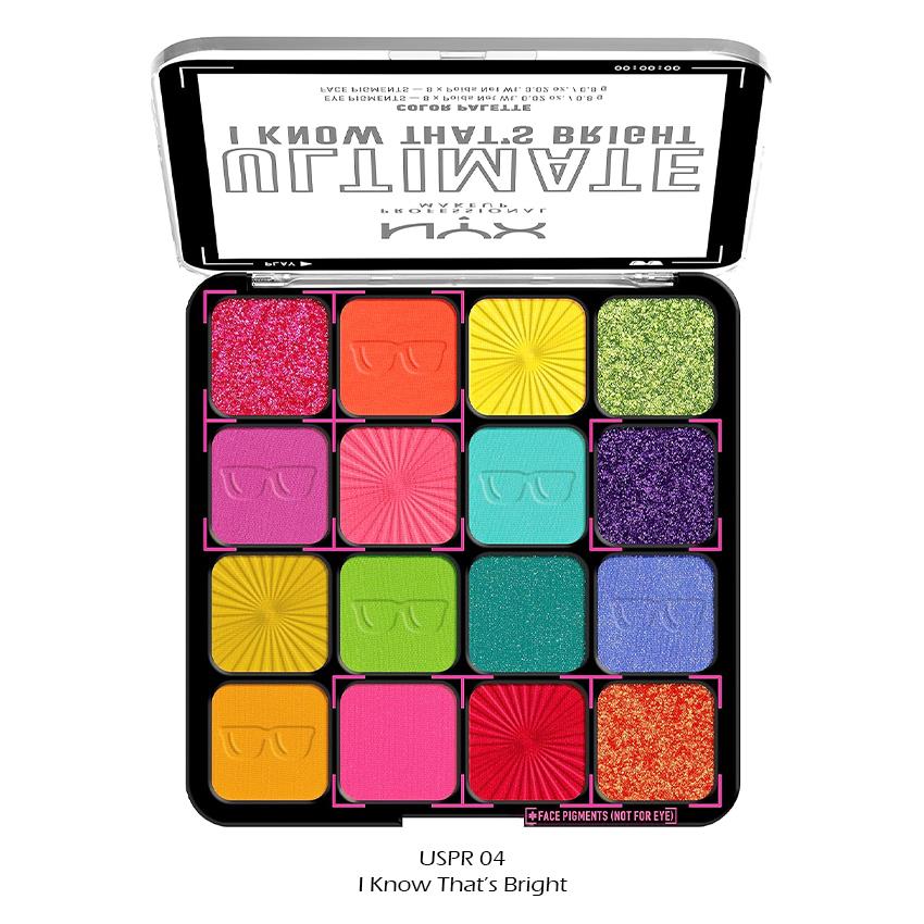 1 NYX Ultimate Shadow Palette - Eye & Face 