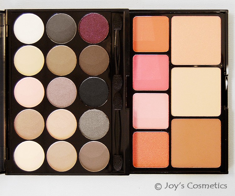 1 Nyx Makeup Set Butt Naked Eyes S122 Eyeshadows Blushes