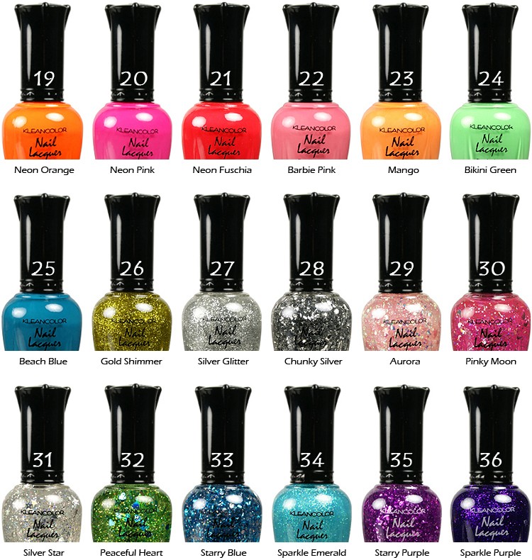 送料無料特集 | 激安の新品・型落ち・アウトレット 1 KLEANCOLOR  (polish) Lacquer Nail ネイルカラー・マニキュア