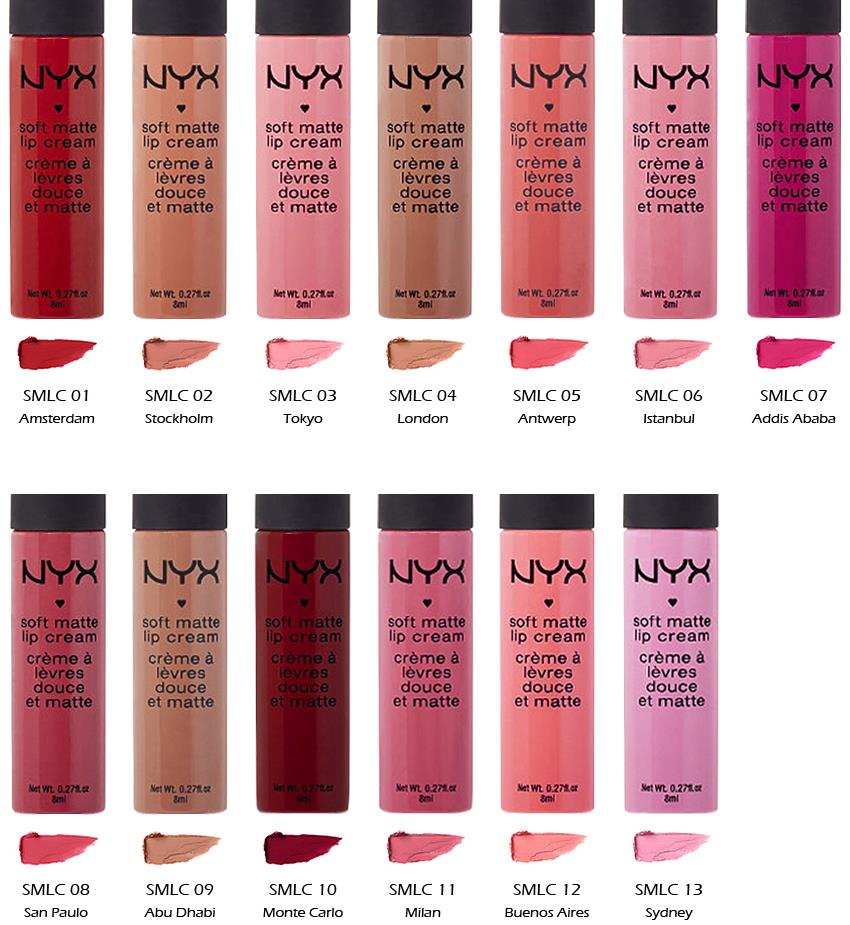 【コンビニ受取対応商品】 13 NYX Soft Matte Lip Cream Lipstick - SMLC  