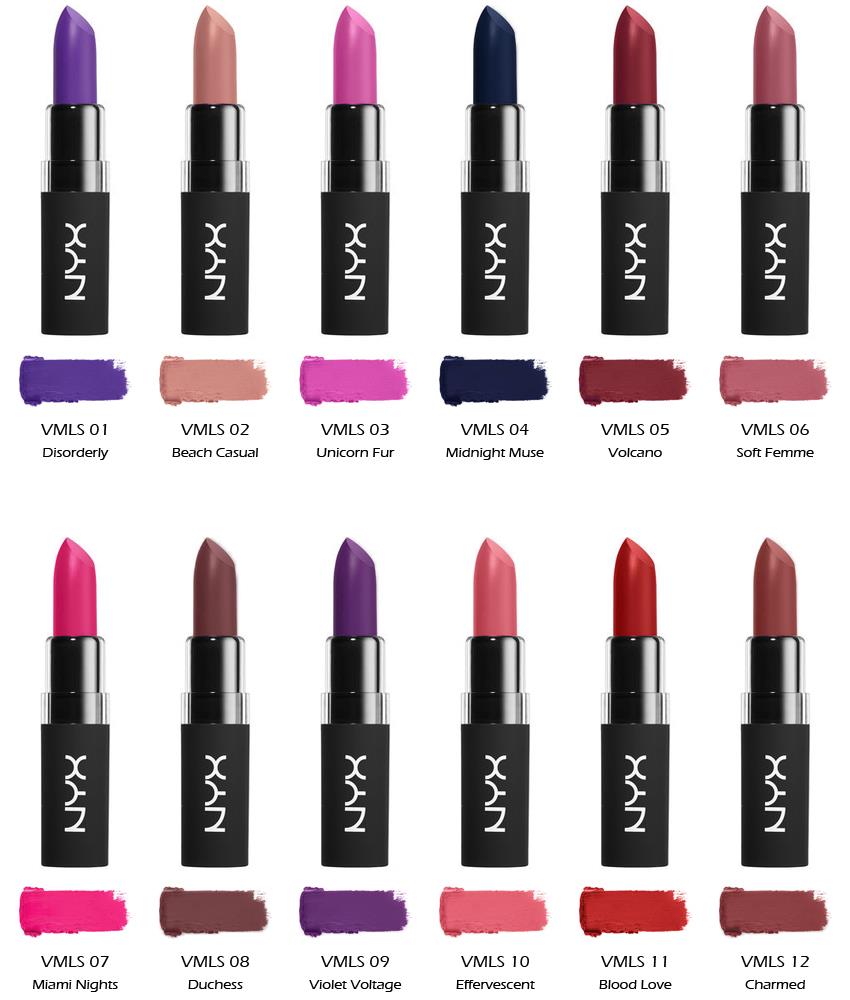 1 Nyx Velvet Matte Lipstick Vmls Pick Your 1 Color Joy S