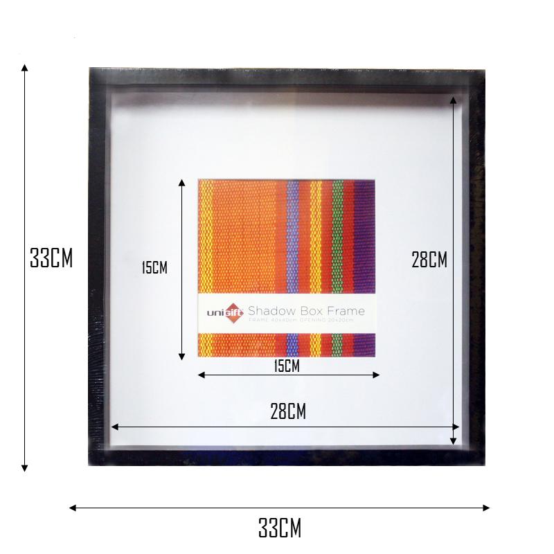 Square Shadow Box Photo Picture Poster Frame 30 x 30 CM 15 x 15 CM