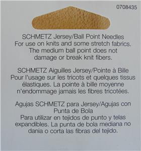 Schmetz - Aghi per macchina da cucire Schmetz (89 tipi, dimensioni a scelta), Single Packet, Denim/Jeans Assorted 90/14-110/18