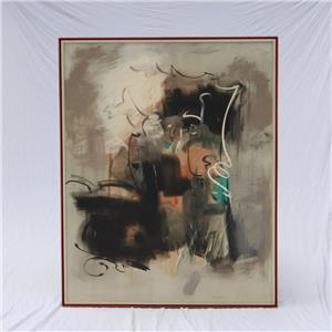 Herbert Evans Macdonald Abstract Oil On Canvas Painting 50