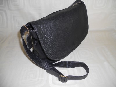 REDUCED Coach 4903 Sonoma Flap Black Pebbled Leather Handbag Shoulder ...