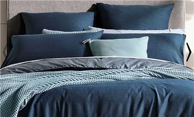 Sheridan Barker Reversible Quilt Cover Set In Bay Leaf Bed Linens