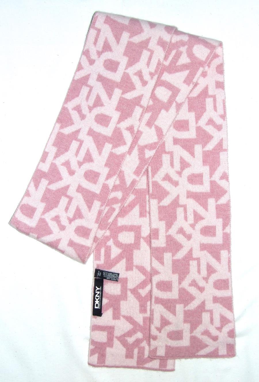 Dkny pink scarf