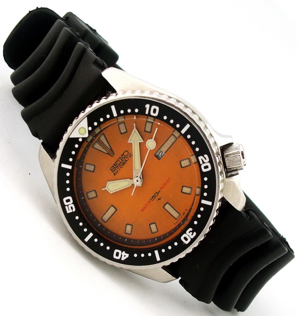 FS: Seiko 4205-015T Midsize Medium 150m Divers Orange Dial $60 [SOLD ...