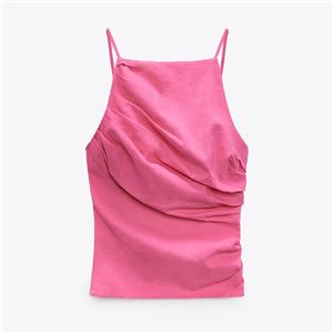 LCDC ♥ SATIN FRILL SLEEVELESS TOP /追跡付 HYPHA LUCENT GLITTER SLEEVELESS TOP