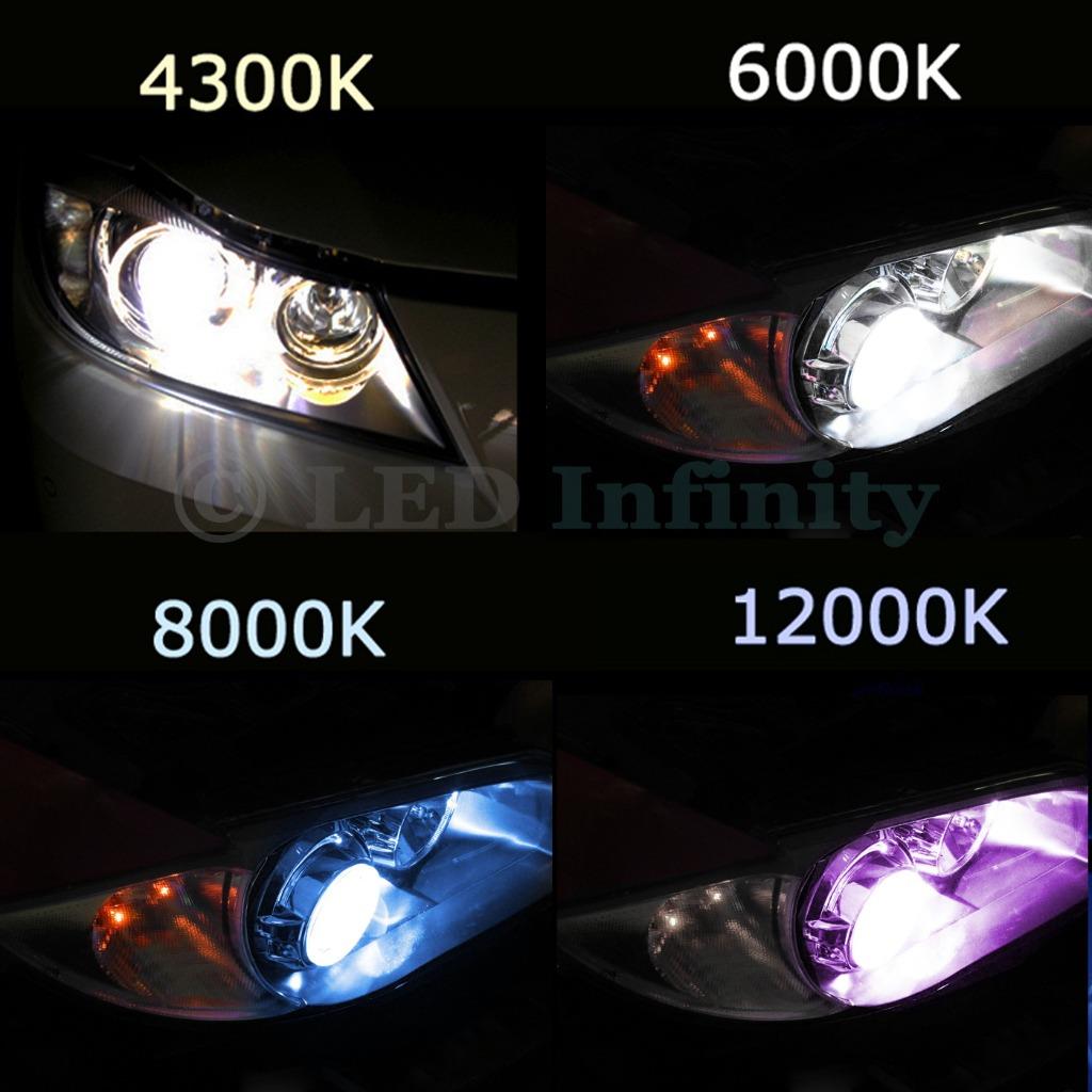 2X D4S D4R D4C 6000K White Low Beam Headlight Bulb For ...