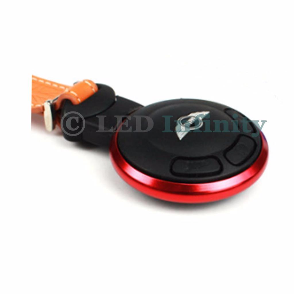 Red Smart Key Fob Replacement Ring For 08 13 Mini Cooper