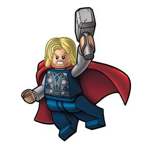 STICKAROUNDS SUPERHEROES CHARACTER STICKERS LEGO MARVEL AVENGERS