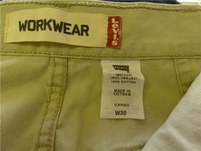 levi's workwear cargo pants