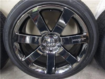 20 Quot Chrysler 300 Srt Srt8 Oem Factory Black Chrome Wheels