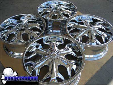20 Quot Akuza Reaper 508 Chrome Wheels Rims Dodge Charger