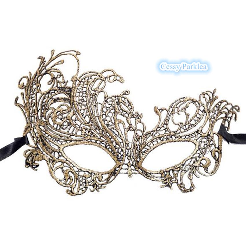Lace Eye Mask Masquerade Costume Halloween Carnival Mardi Gras