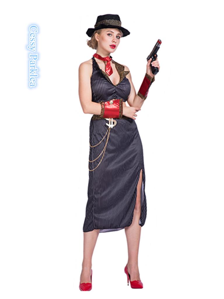 Gangster moll outfit