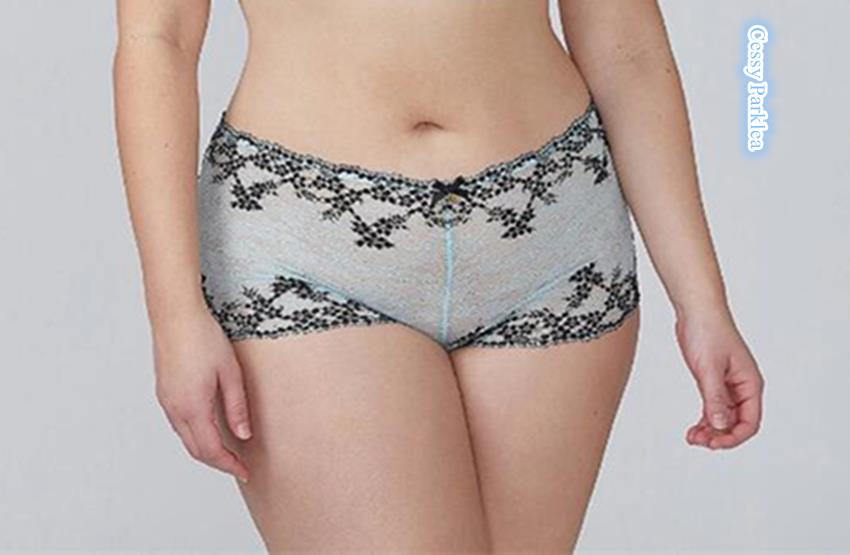 plus size lace cheeky panties