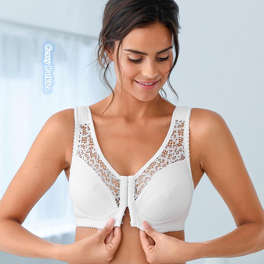 D33Germany "Blancheporte" Cotton WireFree Full Support Front Opening