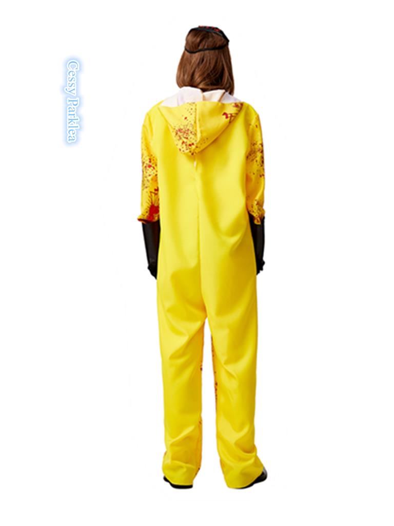H-B2-2 Men Women Zombie Bio-Hazard Toxic Waste Halloween Adult