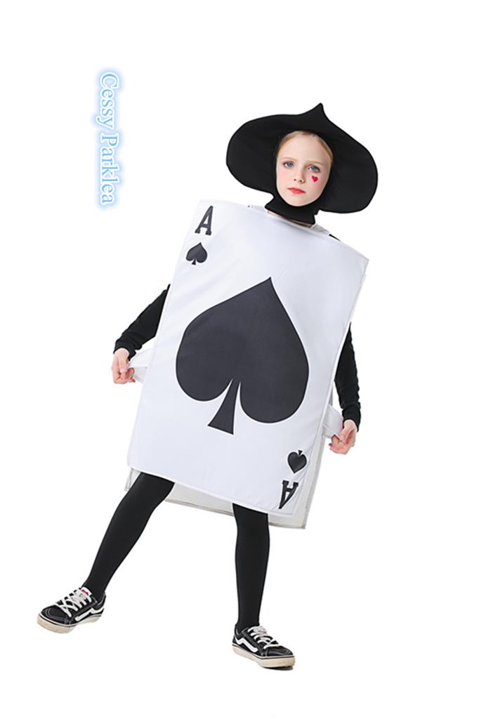 Alice In Wonderland Carded Guard Costume Adult White Tabard