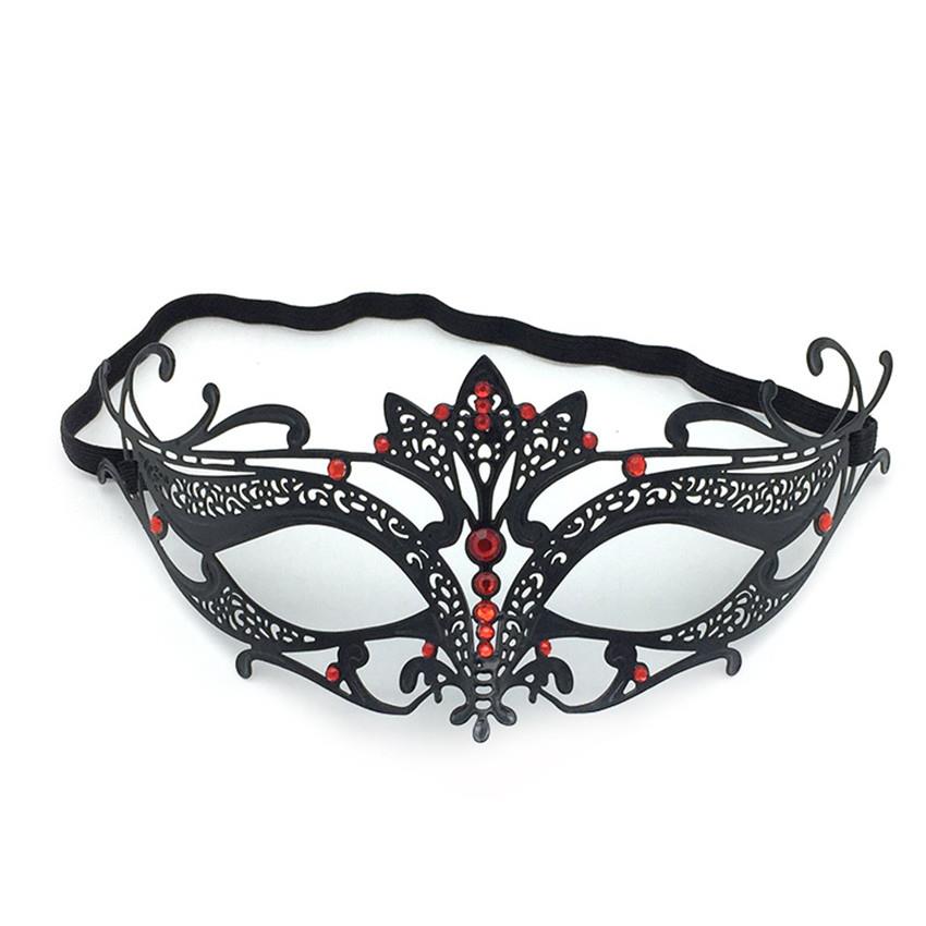 S-A11 Luxury Couples Vampire Metal Venetian Party Masquerade Masks