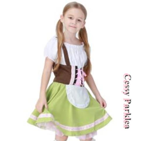 F4-1 Girls Oktoberfest Hansel German Oktoberfest Book Week Dress Up Costume