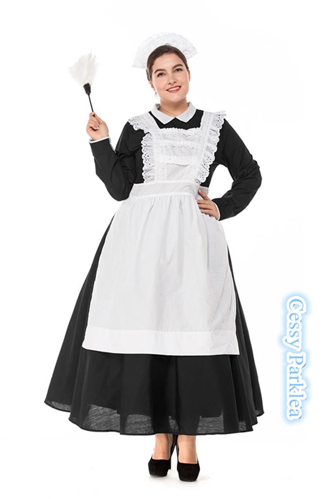 ladies victorian maid costume