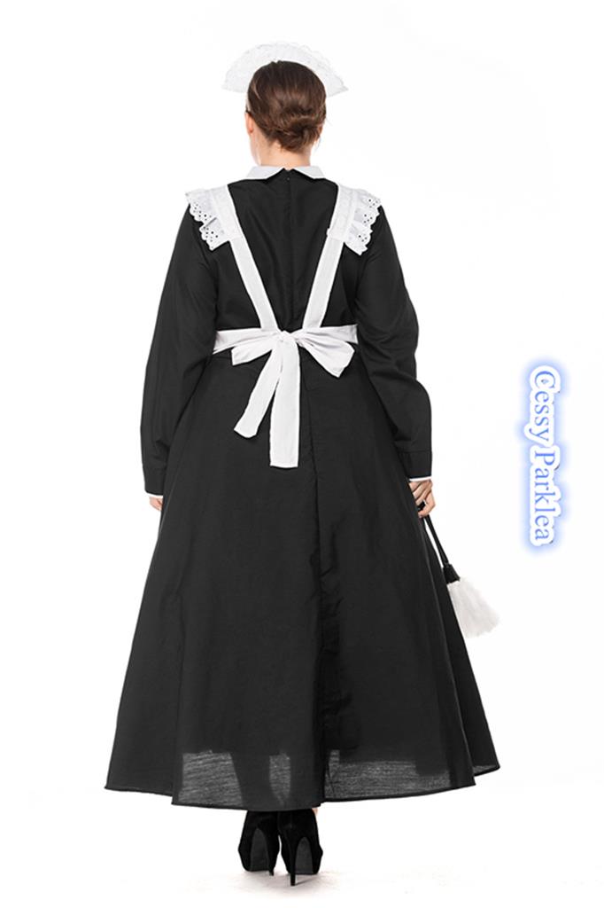 ladies victorian maid costume