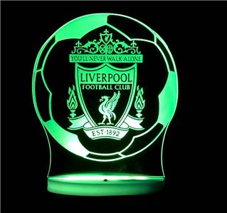 Liverpool English Football Personalised Name Led Night Light Lamp 13 Colours Ebay