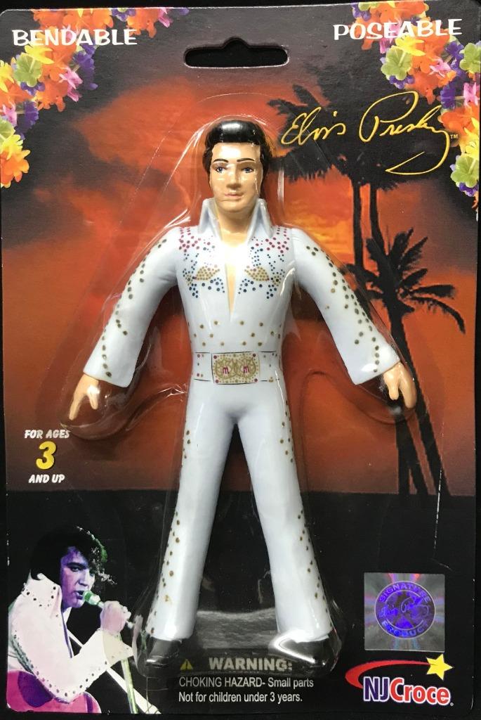 Elvis Presley Bendable & Pose able 6 inch Figurines Collectibles Series ...