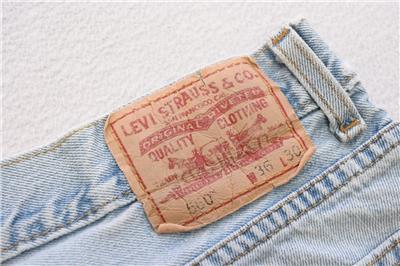 Vintage Levi's 560 Taper Comfort Fit Denim Jeans Blue Rugged Mens