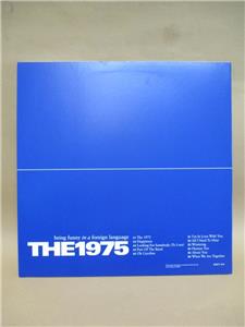 LP, The 1975, Being Funny in a Foreign Language, limited blue
