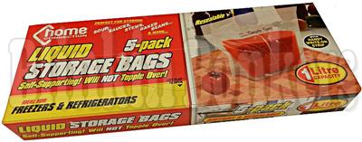 Details About Pour And Liquid Food Storage Pouch Bag Freezer Resealable Soup Sauce Stew