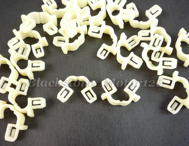 100 Windshield Washer Hose Retainer Plastic Clip For Acura