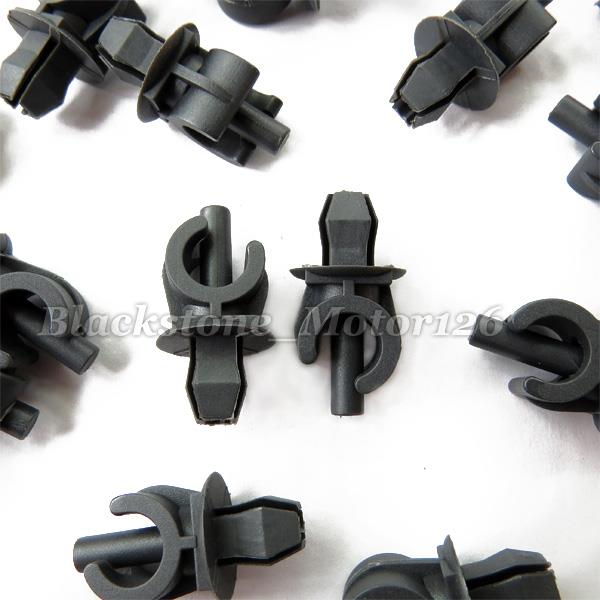 20 Hood Prop Rod Support Clip Hold 8mm Rod Clamp Retainer For VW 6N0-823-397-AC
