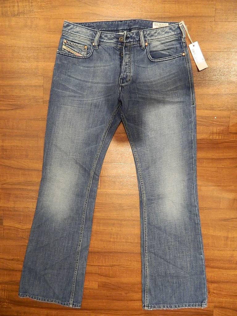 new diesel zathan 008at bootcut mens jeans