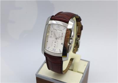 【確定】BAUME＆MERCIER（ボーム＆メルシエ） HAMPTON65750 Baume & Mercier Geneve Hampton Swiss Quartz 50M Chrono Steel