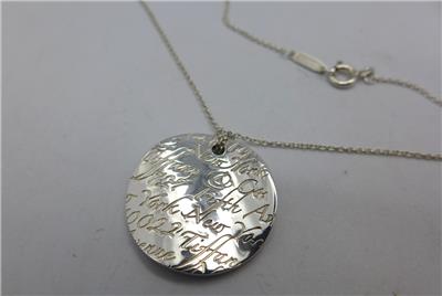 Tiffany & Co. 727 Fifth Ave New York Sterling Silver Wavy