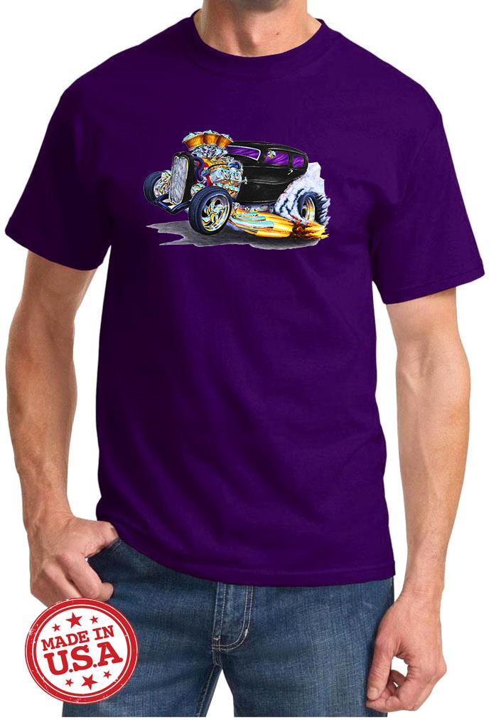 1930's Ford Hot Rod Cartoon Tshirt NEW FREE SHIPPING - Picture 8 of 11