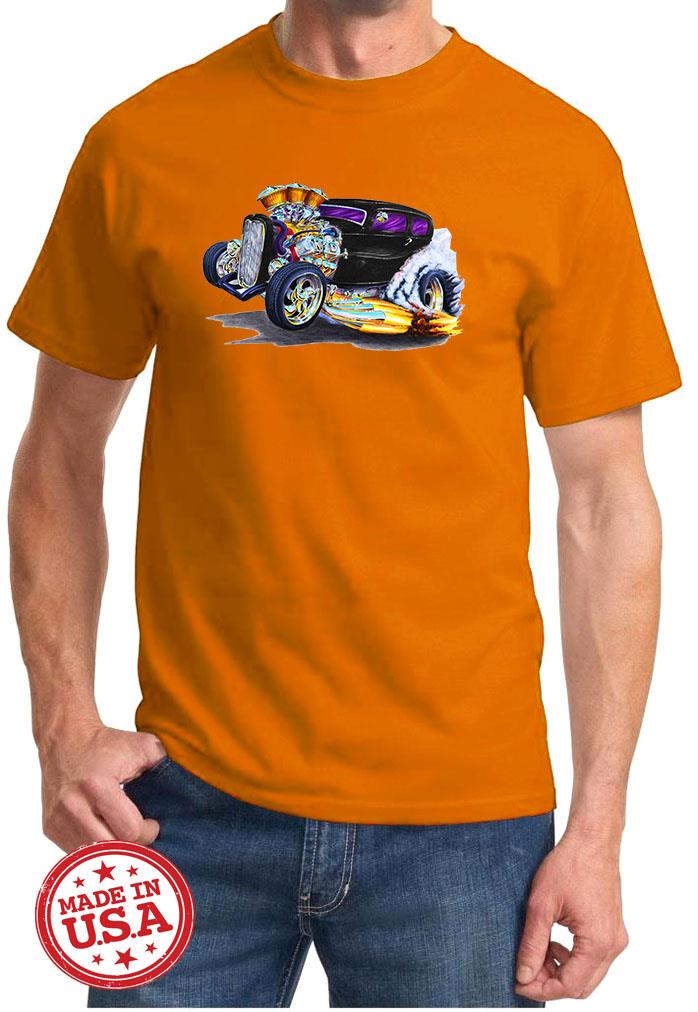 1930's Ford Hot Rod Cartoon Tshirt NEW FREE SHIPPING - Picture 7 of 11