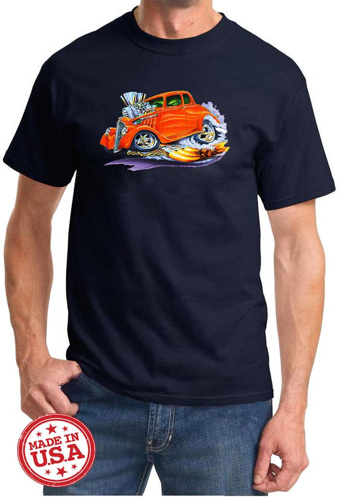 1933 1934 Willys Hot Rod Cartoon Tshirt NEW FREE SHIPPING - Picture 11 of 11