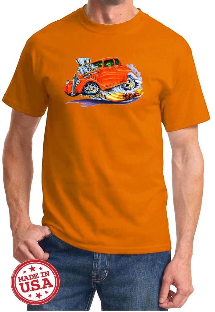 1933 1934 Willys Hot Rod Cartoon Tshirt NEW FREE SHIPPING - Picture 7 of 11