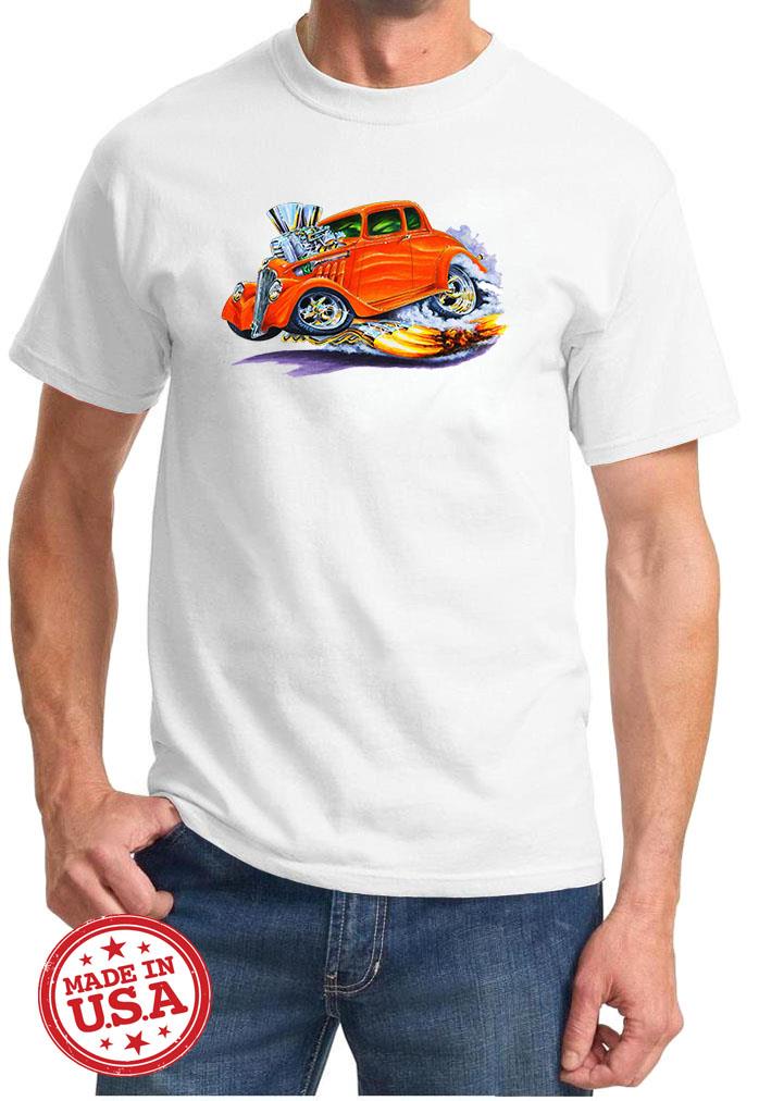 1933 1934 Willys Hot Rod Cartoon Tshirt NEW FREE SHIPPING - Picture 9 of 11