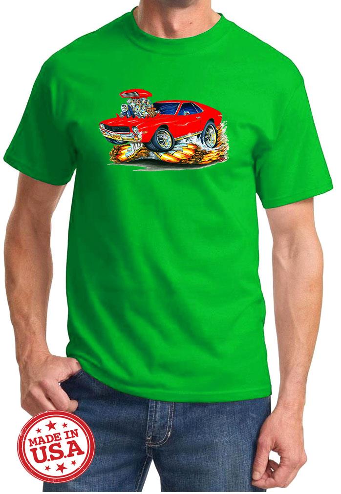 1968 1969 AMC AMX Full Color Cartoon Tshirt NEW FREE SHIPPING - Picture 5 of 11