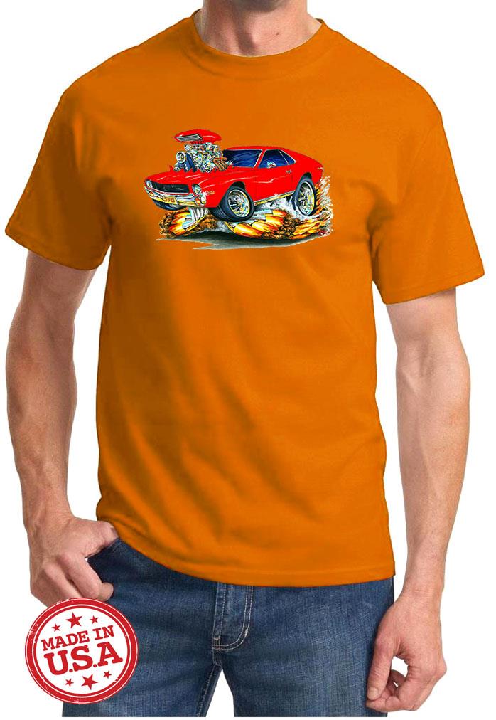 1968 1969 AMC AMX Full Color Cartoon Tshirt NEW FREE SHIPPING - Picture 7 of 11