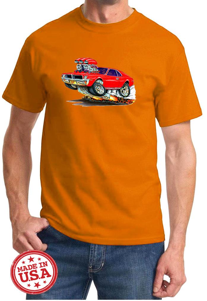 1968 1969 AMC Javelin Full Color Cartoon Tshirt NEW FREE SHIPPING - Picture 7 of 11