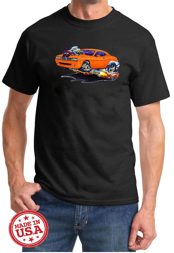 2008-14 SRT8 Hemi Full Color Cartoon Tshirt NEW FREE SHIPPING-image