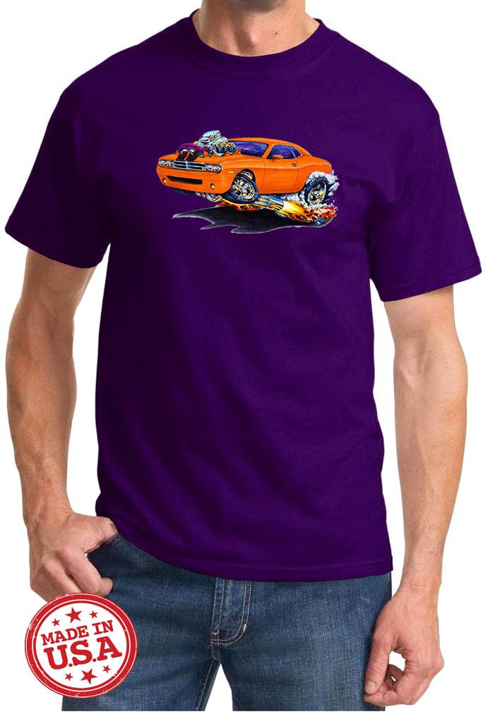 2008-14 SRT8 Hemi Full Color Cartoon Tshirt NEW FREE SHIPPING-image